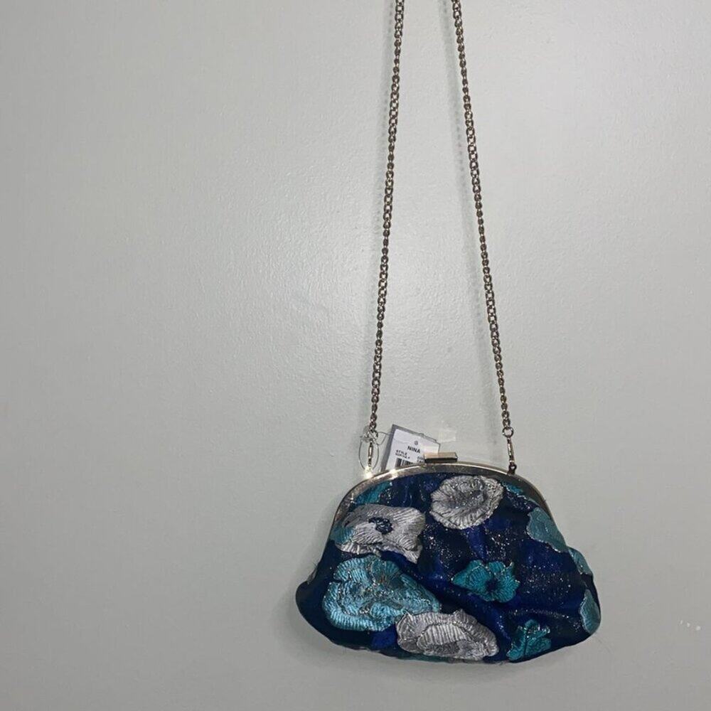 Mini Floral Print Handbag by Nina - Picture 4 of 7